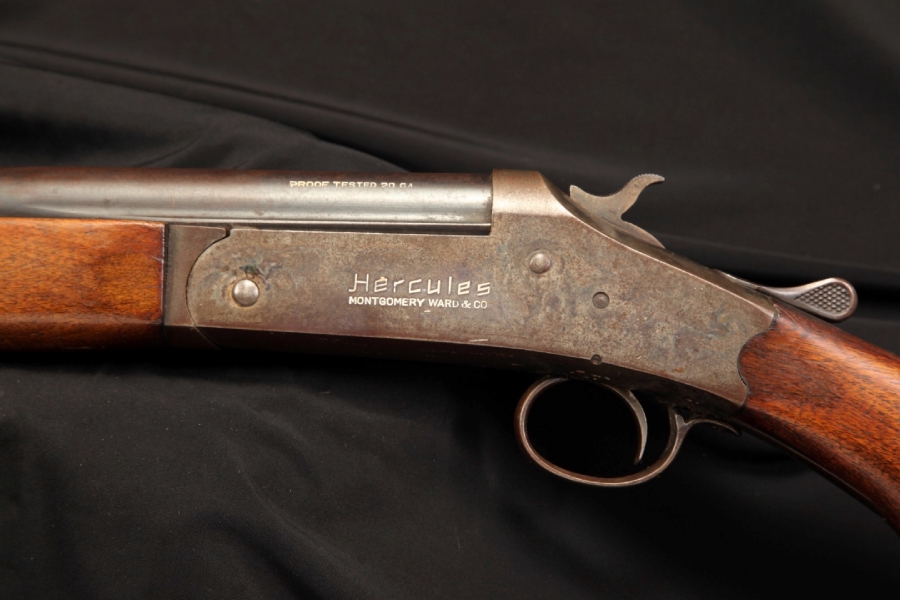 Montgomery Ward Hercules Stevens Model 94 20 Ga Single Shot Shotgun, C